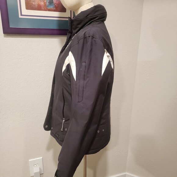 VTG - SPYDER Women's "VOLATILE" Thinsulate Jacket - SZ 6. Bl/Wh Excellent Cond! - Picture 3 of 5